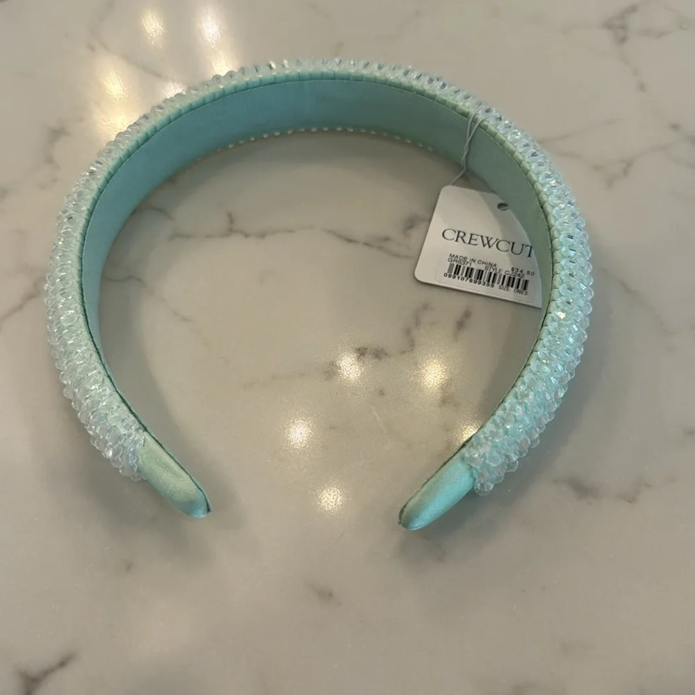 Crewcuts Girls' beaded padded headband